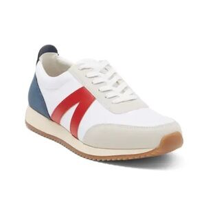 MIA White and Red Women's Sneakers